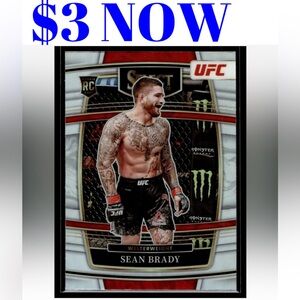 Sean Brady 2022 Panini Prizm Champions Rookie RC MMA UFC Card